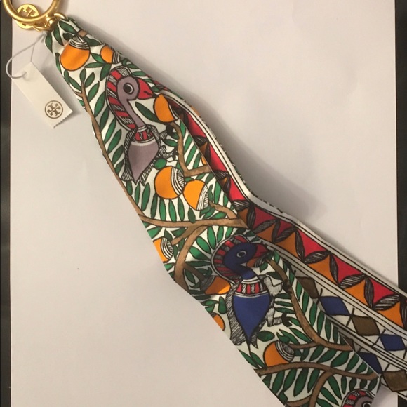 💐Tory Burch Scarf Key Chain💐 - Picture 4 of 7